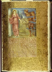 Venus und Aeneas, Eröffnung von Buch I von Virgils "Aeneis"