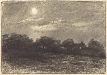 Abend, Bauernlandschaft