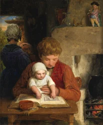 Ländliches Glück oder Vater und Kind, 1828