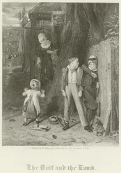 Der Wolf und das Lamm