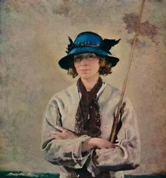 Der Angler, um 1912