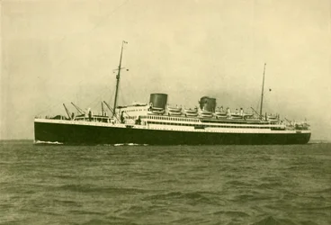 Das königliche Postmotorschiff Asturias 22.500 Bruttotonnen