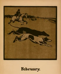 Coursing (Februar), ca. 1898