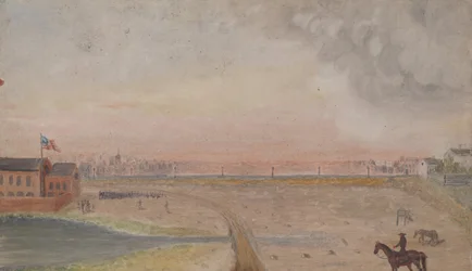 Milizübung, 1870er Jahre