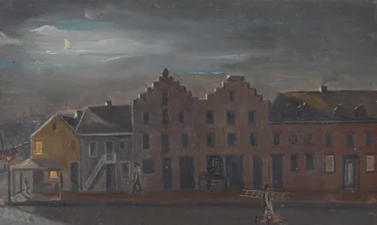 Der Lampenanzünder, 1870er Jahre