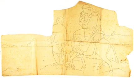 Flucht nach Ägypten (Figurenstudie)