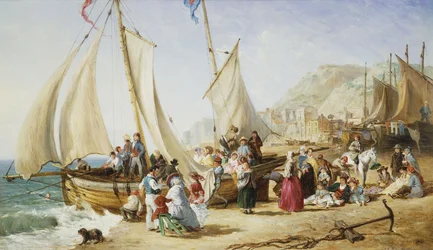 Ein Tagesausflug, Ramsgate, 1854