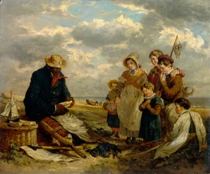 Der Schwarze Bootsbauer, um 1850