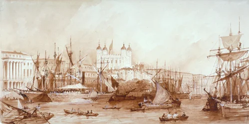 Tower of London, Stepney, London, ca. 1840