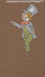 Verrückter Hutmacher (Kostümentwurf für Alice im Wunderland, 1915)