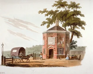 Tyburn Turnpike, London