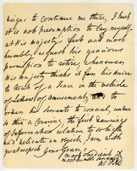 Brief von William Pitt an den Herzog von Newcastle, Hayes, 23. Oktober 1759