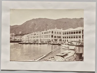 Ohne Titel (Blick auf die Praya, nach Osten blickend, Hongkong)