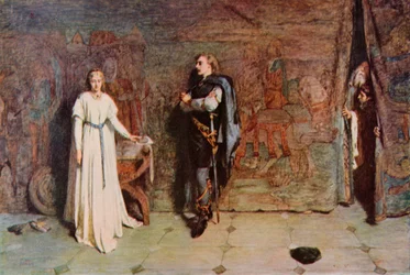 Shakespeare: Hamlet und Ophelia, Hamlet, Akt III, Szene 1