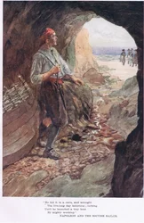 Er versteckte es in einer Höhle