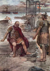 Der verbannte Marius in den Ruinen von Karthago