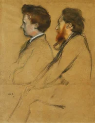 Herr Charles Ricketts und Herr Charles Hazlewood Shannon