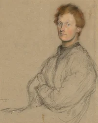 Porträt von Charles Haselwood Shannon (1863-1937)