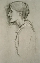 Porträt von Julia Stephen (1848-95)