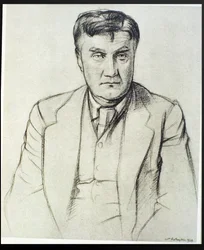 Porträt von Ralph Vaughan Williams (1872-1958)