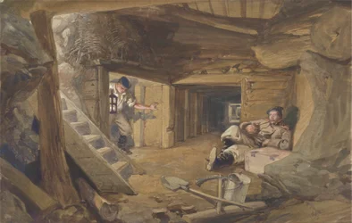 Mine im Bastion du Mat, Sebastopol, Krim