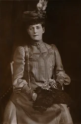 Alexandra, Königin von König Edward VII. des Vereinigten Königreichs, 1905