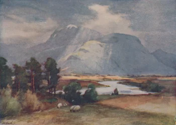 Regnerische Berge, 1910