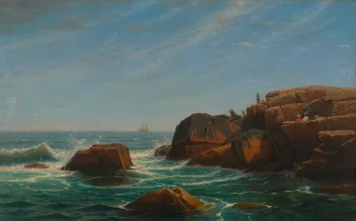 Castle Rock, Nahant, 1865