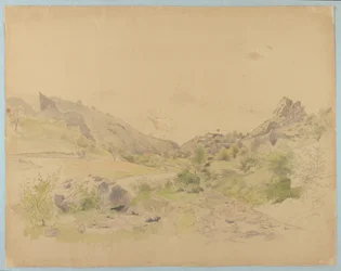 Studie der Landschaft