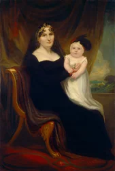Mutter und Kind, um 1810