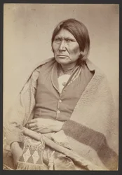 Comanche-Häuptling zu Pferd [Tuh-huh-yet, Nau-qua-hip, Meisterreiter]