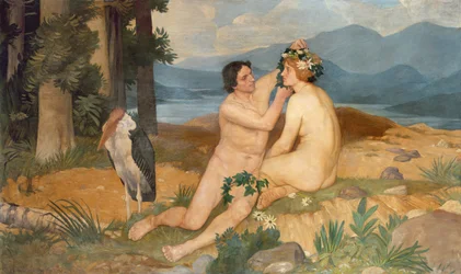 Paradies, um 1895
