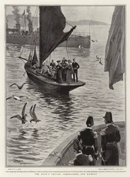 Die Kreuzfahrt des Königs, Serenaden vor Ramsey