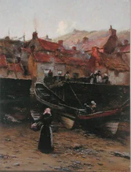 Kai in Staithes, Yorkshire