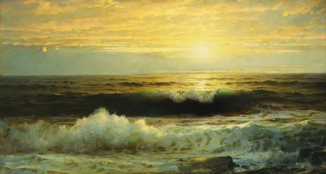Ein orangefarbener Sonnenuntergang, 1897