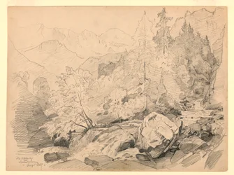 Landschaft, Stechelberg, Lauterbrunnen, Schweiz