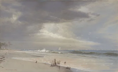 Nahe der Meeresbucht, Atlantic City