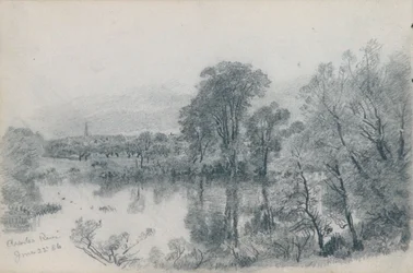 Skizzenbuch mit Landschafts- und Meeresmotiven aus Neuengland und Pennsylvania