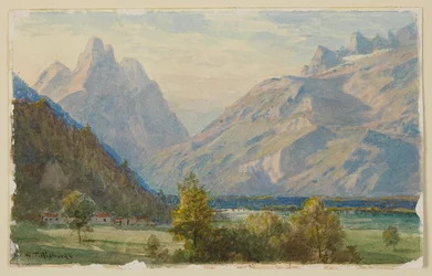 Studie einer Landschaft, Norwegen