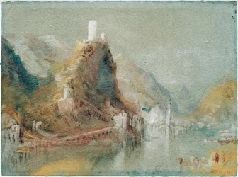 Cochem aus südlicher Richtung gesehen