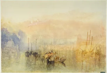 Venedig, Einfahrt in den Canal Grande