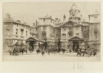 London-Set: Horseguards