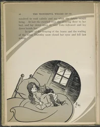 Illustration aus "Der wunderbare Zauberer von Oz" von Lyman Frank Baum