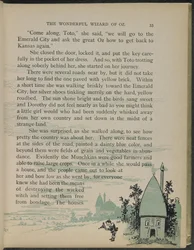 Illustration aus "Der wunderbare Zauberer von Oz" von Lyman Frank Baum