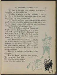 Illustration aus "Der wunderbare Zauberer von Oz" von Lyman Frank Baum