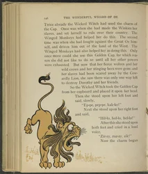 Illustration aus "Der wunderbare Zauberer von Oz" von Lyman Frank Baum