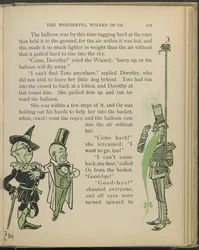 Illustration aus "Der wunderbare Zauberer von Oz" von Lyman Frank Baum