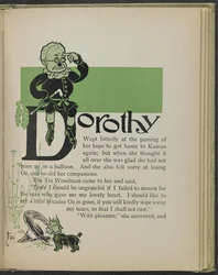 Illustration aus "Der wunderbare Zauberer von Oz" von Lyman Frank Baum