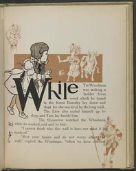 Illustration aus "Der wunderbare Zauberer von Oz" von Lyman Frank Baum
