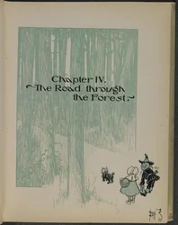Illustration aus "Der wunderbare Zauberer von Oz" von Lyman Frank Baum